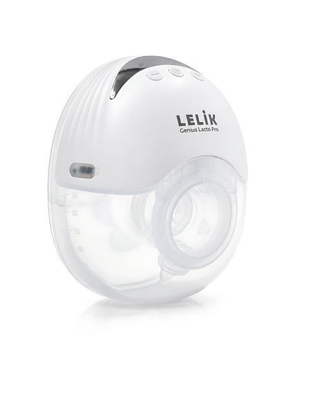 Молокоотсос электрический беспроводной LELIK&trade; Genius Lacto Pro 210 ml ультратихий и портативный, свободные руки, белый 4014720 фото