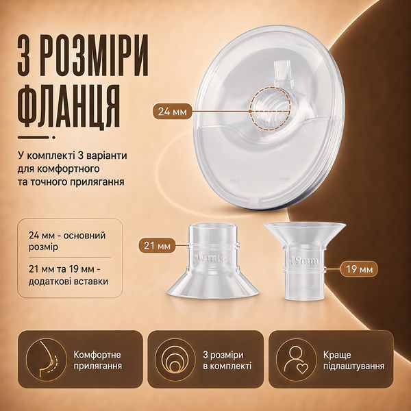 Молокоотсос электрический беспроводной LELIK&trade; Genius Lacto Pro 210 ml ультратихий и портативный, свободные руки, белый 4014720 фото