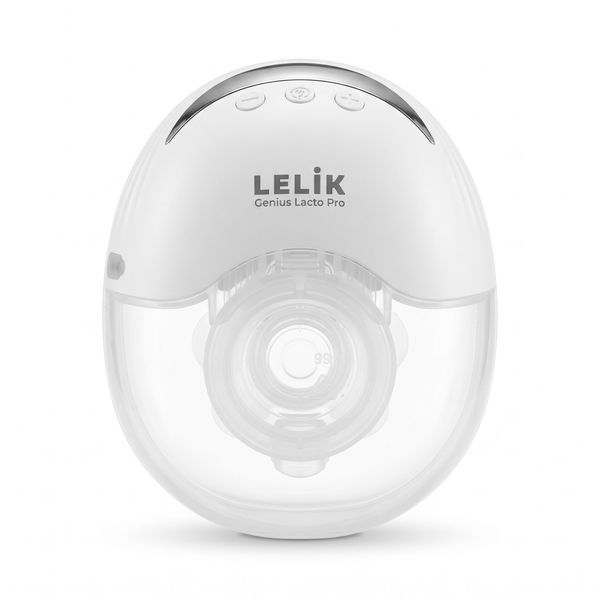 Молокоотсос электрический беспроводной LELIK&trade; Genius Lacto Pro 210 ml ультратихий и портативный, свободные руки, белый 4014720 фото