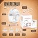Молокоотсос электрический беспроводной LELIK&trade; Genius Lacto Pro 210 ml ультратихий и портативный, свободные руки, белый 4014720 фото 15