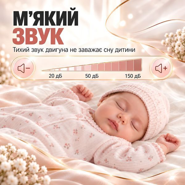 Молоковідсмоктувач електричний LELIK&trade; Pure Lacto з функцією масажу та стимуляцією лактації, білий 4013860 фото