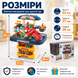 Стол-конструктор, набор с инструментами на 246 элементов, набор строителя 4018599 фото 12