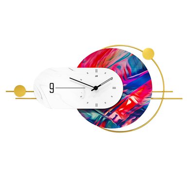 Часы настенные дизайнерские, креативные Abstract, бесшумные механизм JT2163 / 33x66 см 4013358 фото