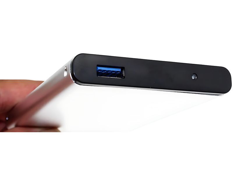 Внешний карман переходник USB 3.0 для SSD/HDD диска SATA III 2.5&rdquo;, Rocketek, серебристый 4018674 фото