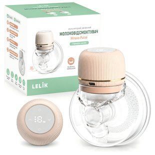 Молоковідсмоктувач електричний акумуляторний LELIK&trade; Mirava Puls | двофазний, масаж і стимуляція лактації 4013495 фото