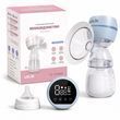 Молокоотсос электрический LELIK&trade; Pure Lacto с функцией массажа и стимуляцией лактации, голубой 4013860 фото
