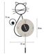 Годинник настінний дизайнерський з маятником Wish Cat JT21239 / 75x35см  4018308 фото 6