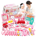 Розвиваючий ігровий набір лікаря Ambulance на 65 предметів, рожевий 4018513 фото 1
