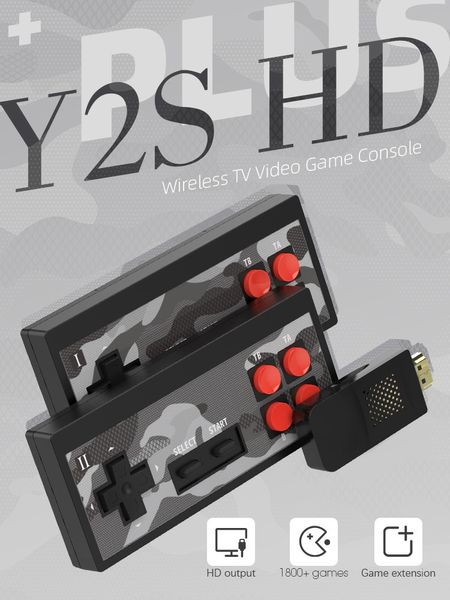 Ігрова консоль приставка HDMI 4k Y2 HD Plus з ретро іграми Dendy, Nintendo 4019169 фото
