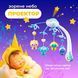 Мобиль детский на кроватку аккумуляторный с проектором NeoBaby, музыкальная детская карусель 3 в 1 для кроватки, розовый 4013549 фото 5