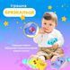 Мобиль детский на кроватку аккумуляторный с проектором NeoBaby, музыкальная детская карусель 3 в 1 для кроватки, розовый 4013549 фото 7