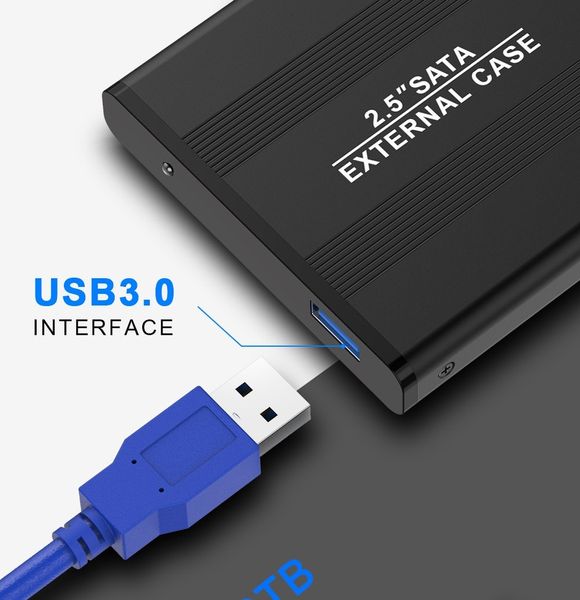 Зовнішня кишеня перехідник USB 3.0 для SSD/HDD диска SATA III 2.5”, Rocketek 4019343 фото