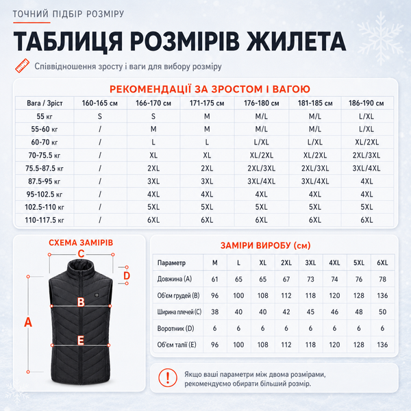 Жилет с подогревом, USB-порт, 9 зон подогрева, от PowerBank, размер 5XL 4018711 фото