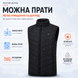 Жилет с подогревом, USB-порт, 9 зон подогрева, от PowerBank, размер 5XL 4018711 фото 8