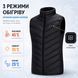 Жилет з підігрівом, USB-порт, 9 зон підігріву, від PowerBank, розмір 5XL 4018711 фото 4
