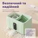 Підігрівач-стерилізатор для дитячих пляшечок LELIK&trade; Averon, українське меню, 6в1 на дві пляшечки, м&rsquo;ятний 4014638 фото 13