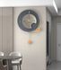 Годинник настінний дизайнерський з маятником SOFT SKIN, безшумний механізм  JT22217 / 40x56 см 4013310 фото 8