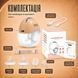 Молокоотсос электрический беспроводной LELIK&trade; Genius Lacto Pro 210 ml ультратихий и портативный, свободные руки, бежевый 4014720 фото 15