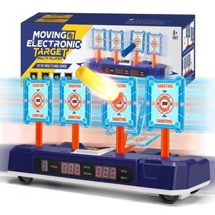 Электронная подвижная 4х мишень для игр с оружием Orbeez, Nerf 4013808 фото
