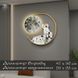Годинник настінний дизайнерський креативний COSMIC з підсвіткою JT21144 / 47x50см 4018421 фото 2
